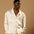 Sink Troy Long Sleeve Satin Shirt in Cream