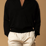 Sink Luxe Merino Wool Long Sleeve in Black