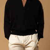 Sink Luxe Merino Wool Long Sleeve in Black