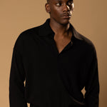 Sink Luxe Merino Wool Long Sleeve in Black