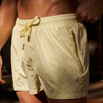 Sink Signature Baby Yellow Meridian Swim Shorts