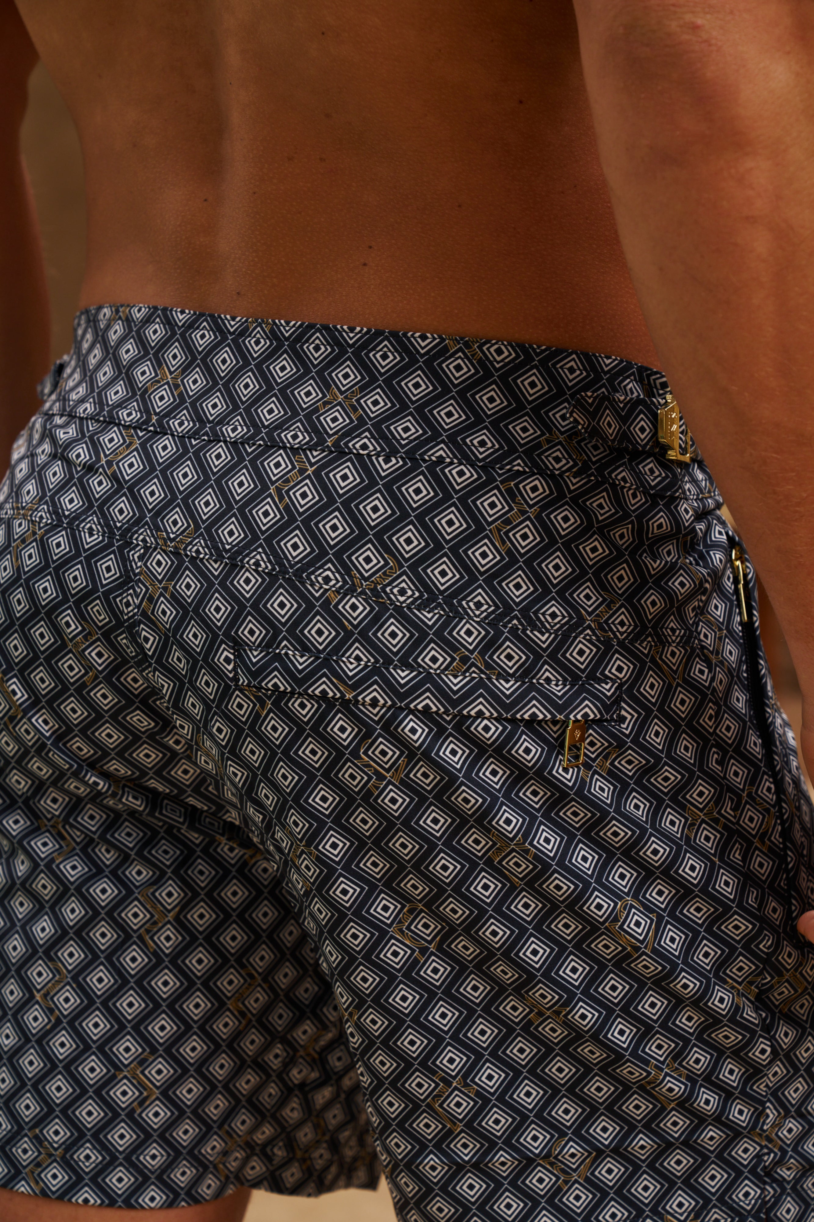 Sink Pinnacle Tailored Navy Meridian Swim Shorts