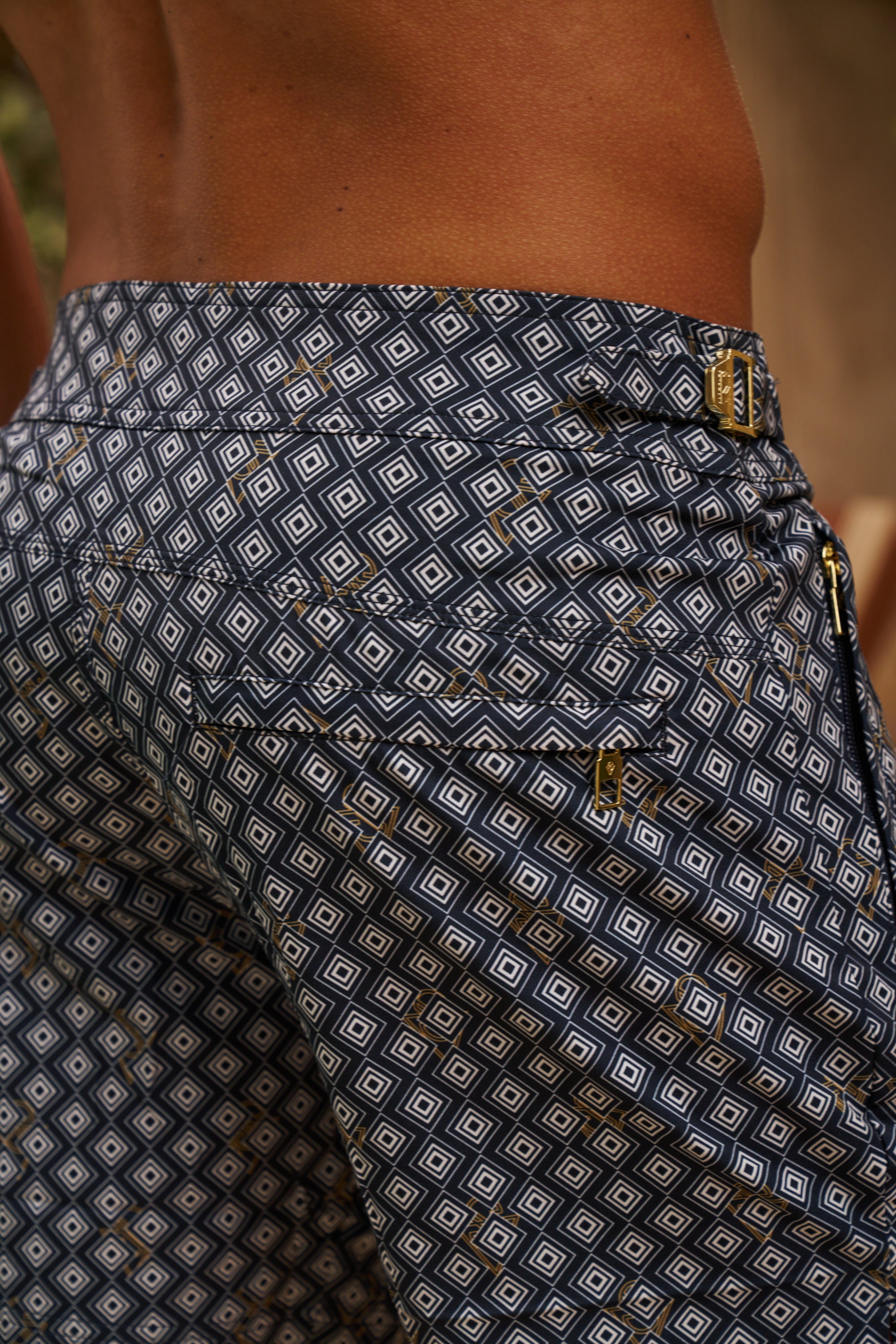 Sink Pinnacle Tailored Navy Meridian Swim Shorts