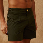 Sink Ripley Tailored Olive Swim Shorts