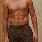 Sink Signature Brown Swim Shorts