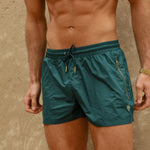 Sink Signature Pine Green Swim Shorts