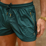 Sink Signature Pine Green Swim Shorts