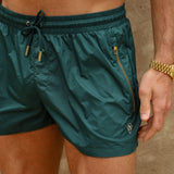 Sink Signature Pine Green Swim Shorts