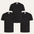 Sink Luxe Mercerised Black Pack of 3 Tees
