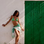Sink Monaco Resort Bikini Top in Palm Green Meridian