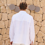 Sink Cabo Linen Shirt in White