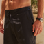 Sink Pinnacle Tailored Black Swim Shorts with Black Hardware, Limited Edition