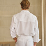Sink Cabo Linen Shirt in White