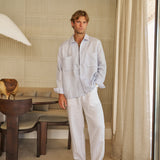 Sink Cabo Linen Pant in White
