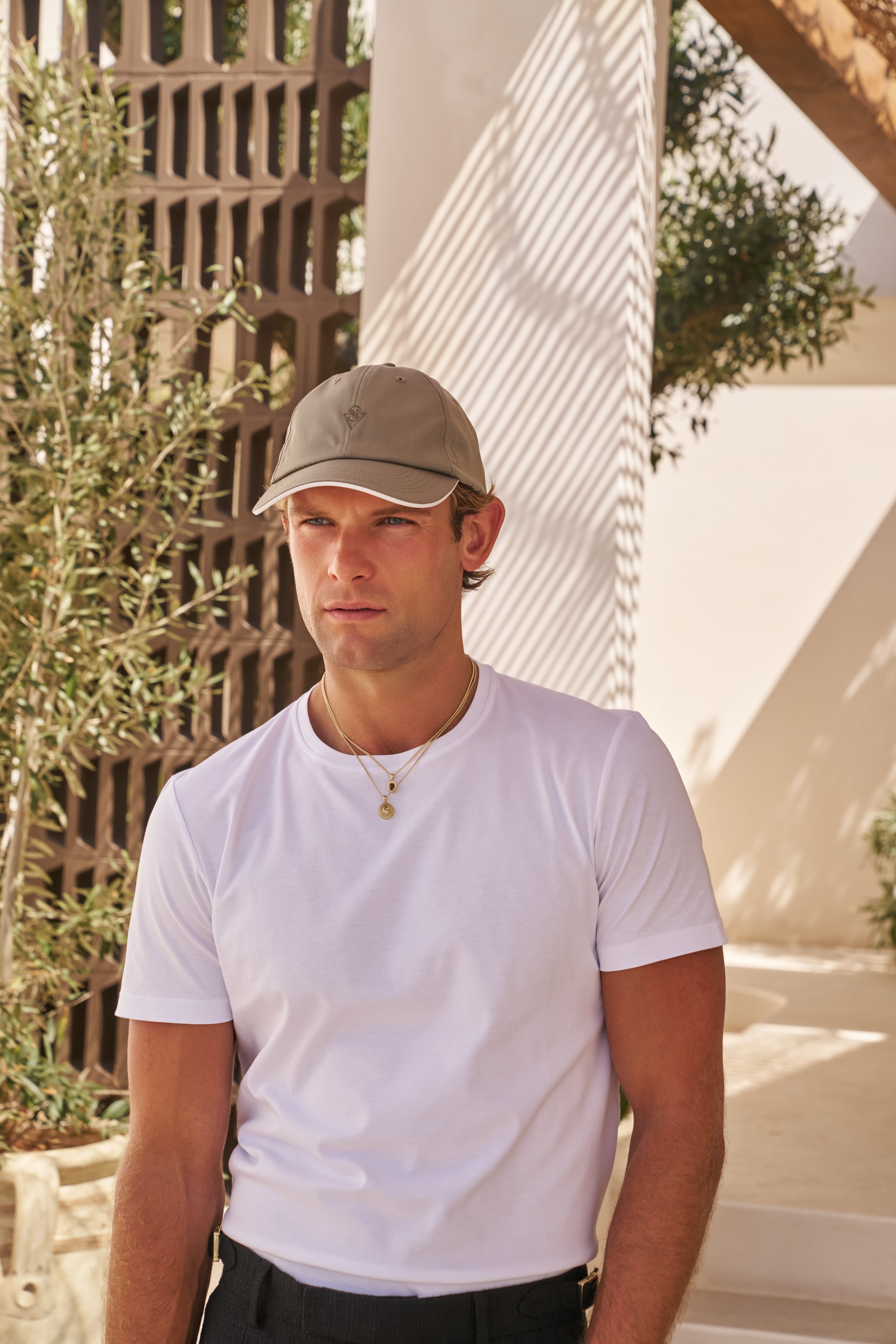 Sink Luxe Mercerised Cotton Tee in White