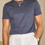 Sink Luxe Mercerised Cotton Tee in Navy