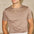 Sink Luxe Mercerised Cotton Tee in Cappuccino