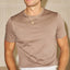 Sink Luxe Mercerised Cotton Tee in Cappuccino