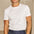 Sink Luxe Mercerised Cotton Tee in White