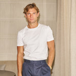 Sink Luxe Mercerised White Pack of 3 Tees