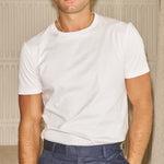 Sink Luxe Mercerised White Pack of 3 Tees