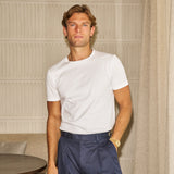 Sink Luxe Mercerised Cotton Tee in White
