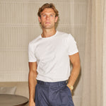 Sink Luxe Mercerised White Pack of 3 Tees