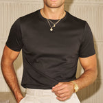 Sink Luxe Mercerised Black Pack of 3 Tees