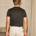 Sink Luxe Mercerised Black Pack of 3 Tees