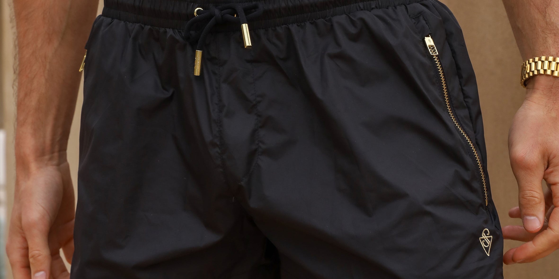Sink Signature Black Swim Shorts