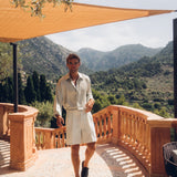 Sink Mallorca Tailored Short in Baby Blue and Mint
