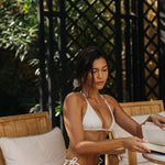 Sink Monaco Resort Bikini Top in Glacier Meridian