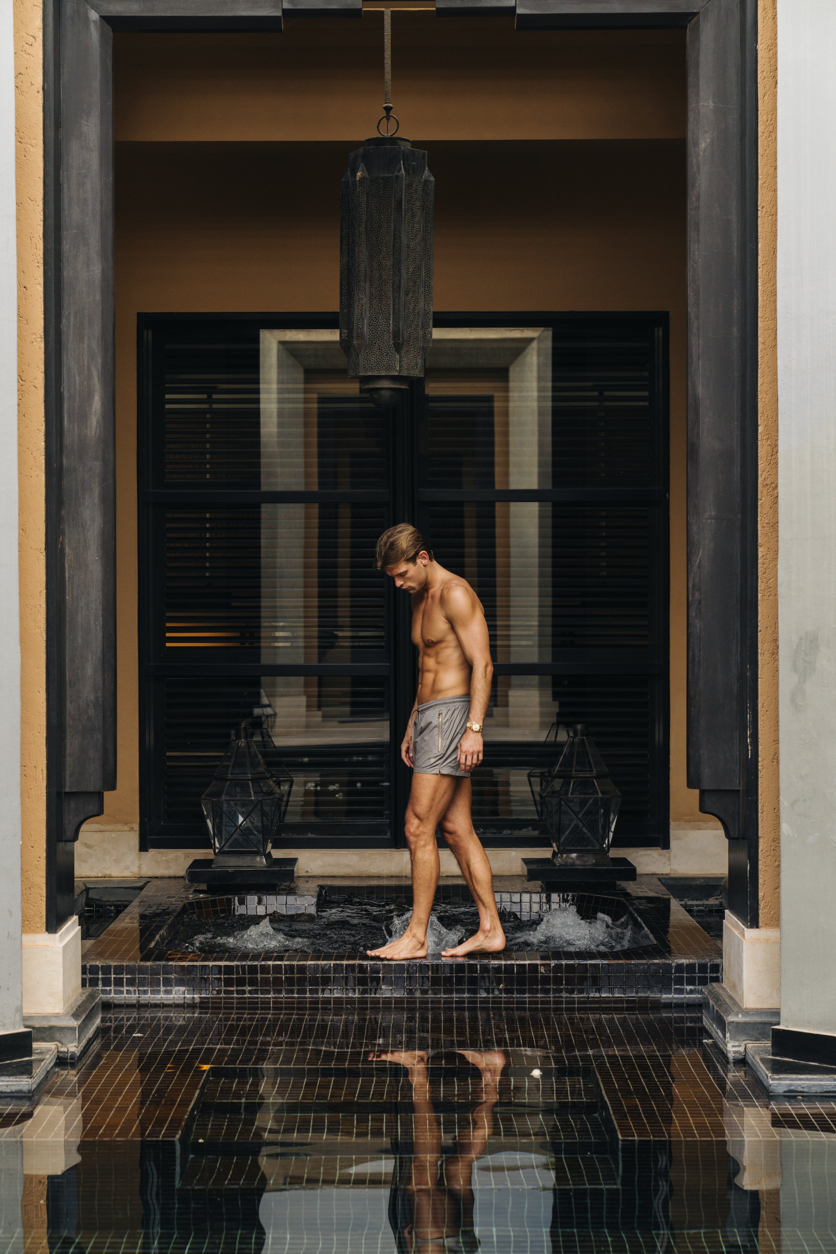Sink Signature Grey Swim Shorts
