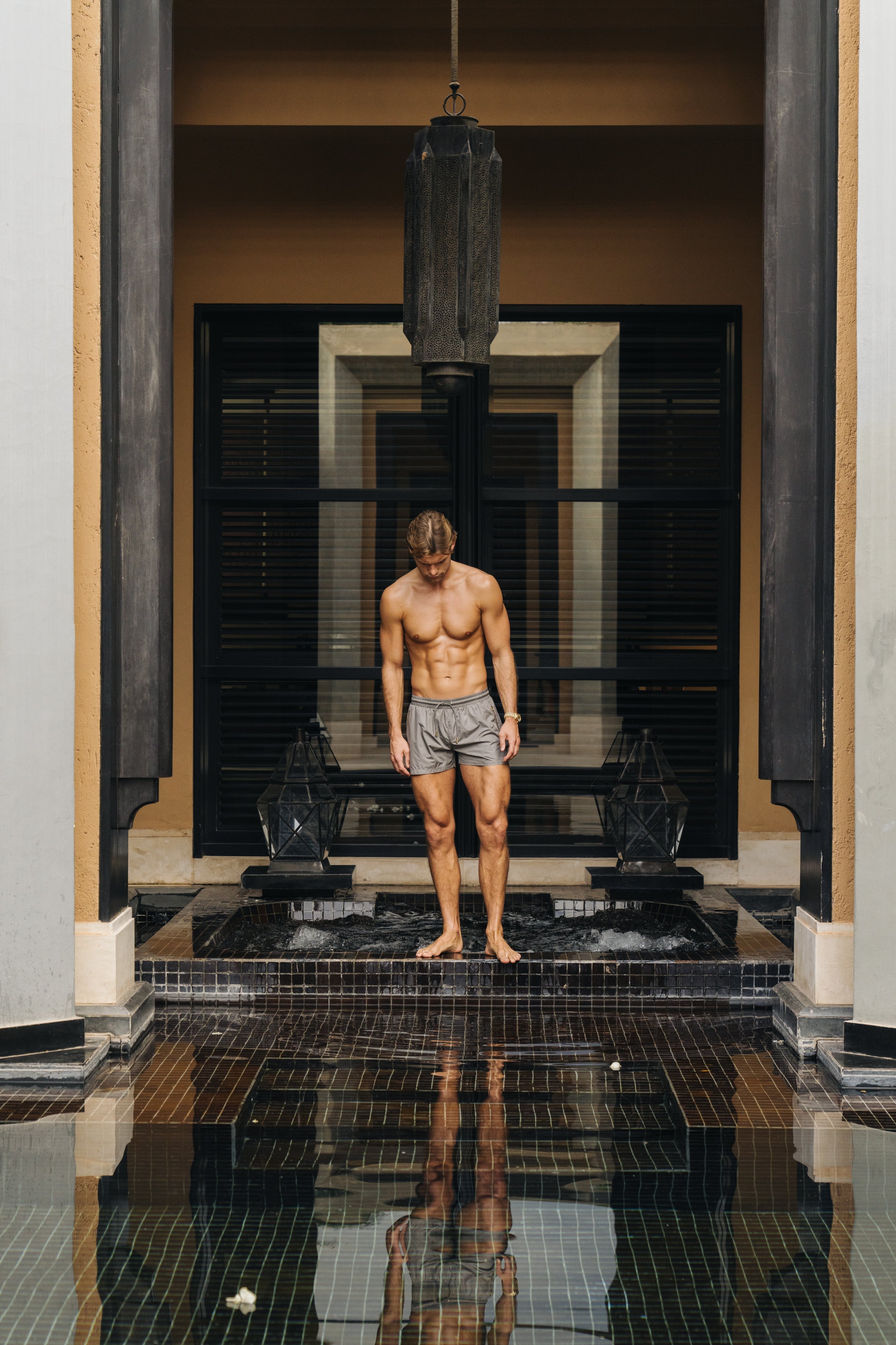 Sink Signature Grey Swim Shorts