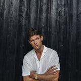 Sink Luxe Crochet Meridian Short Sleeve Shirt