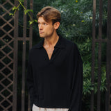 Sink Luxe Merino Wool Long Sleeve in Black