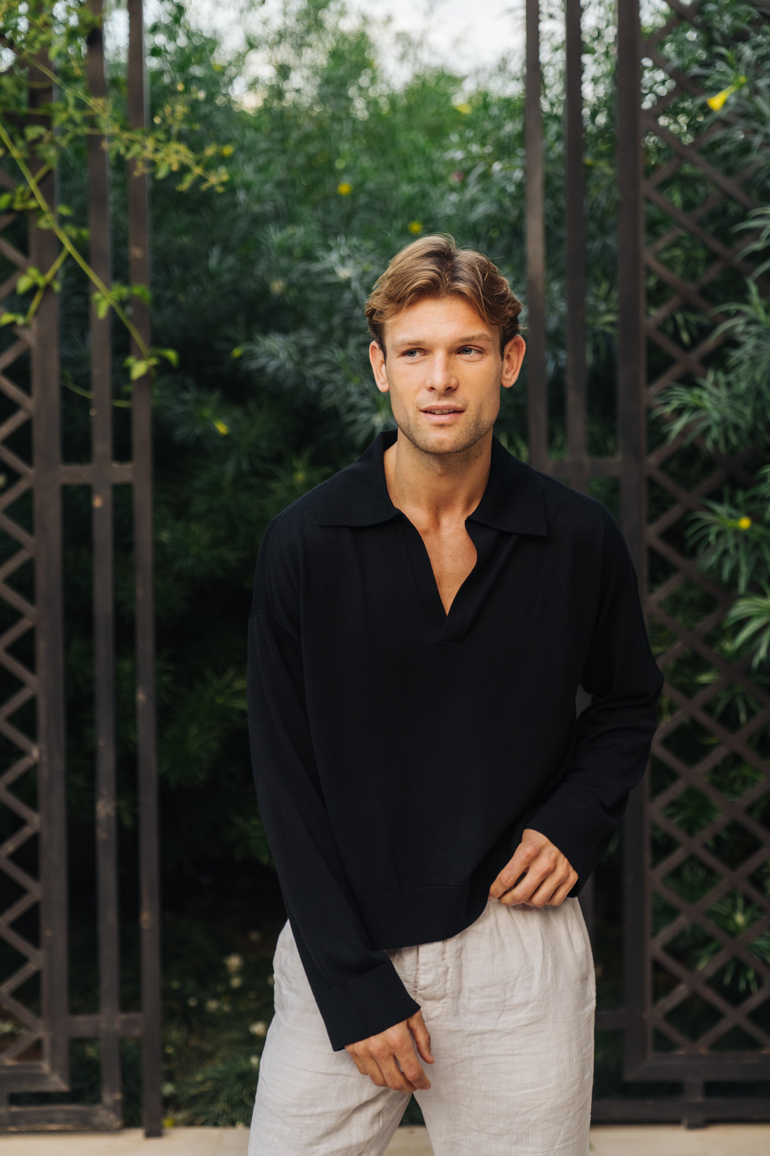 Sink Luxe Merino Wool Long Sleeve in Black