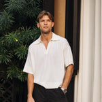 Sink Luxe Merino Wool Short Sleeve in Cream