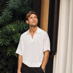 Sink Luxe Merino Wool Short Sleeve in Cream