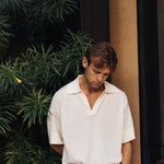 Sink Luxe Merino Wool Short Sleeve in Cream