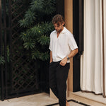 Sink Luxe Merino Wool Short Sleeve in Cream