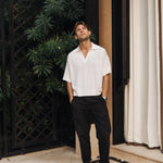 Sink Luxe Merino Wool Short Sleeve in Cream