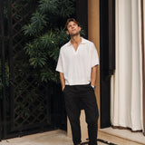 Sink Luxe Merino Wool Short Sleeve in Cream