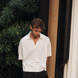 Sink Luxe Merino Wool Short Sleeve in Cream
