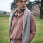Sink Manolita Short Sleeve Knit in Dark Sand