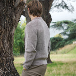 Sink Christian Chunky Knit in Brown and Cream