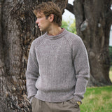 Sink Christian Chunky Knit in Brown and Cream