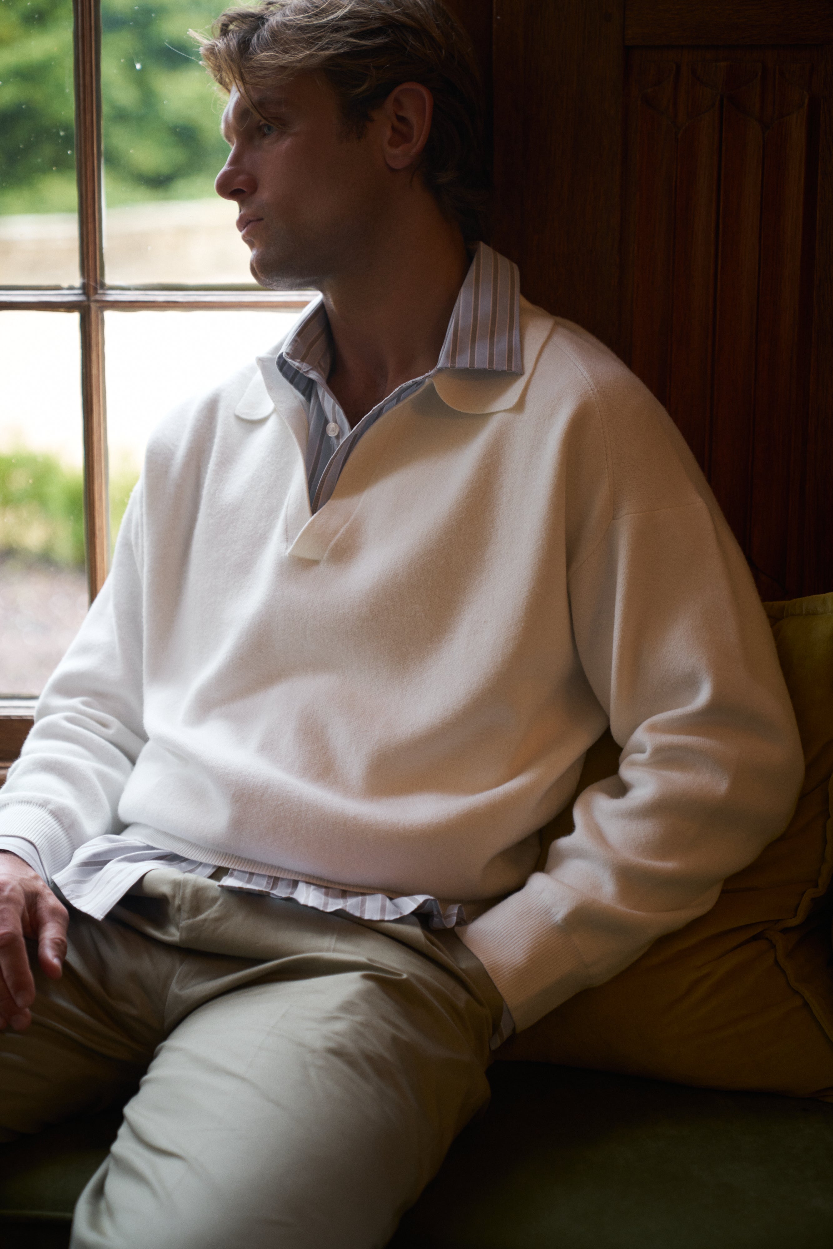 Sink Lori Long Sleeve Knit in Cream