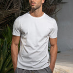 Sink Luxe Mercerised White Pack of 3 Tees