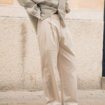 Sink Flow Satin Shirt in Mint